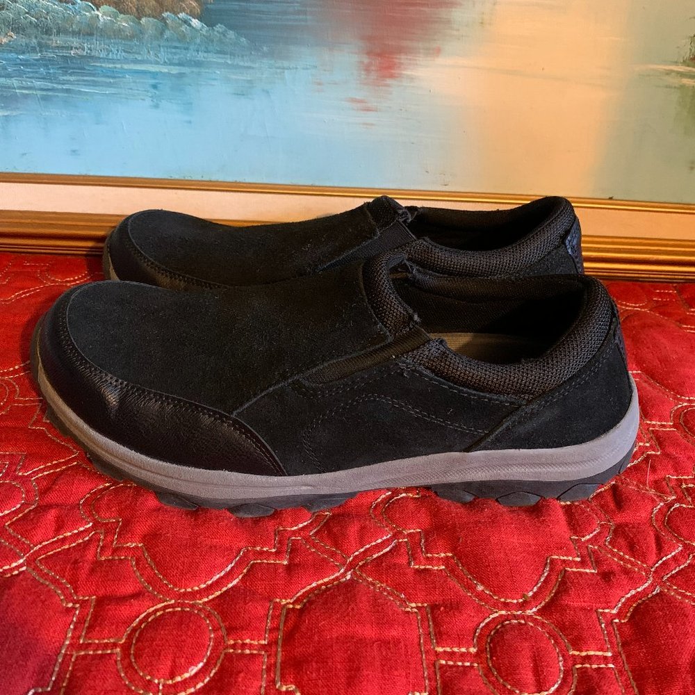 NEW! Mens Genuine Leather Memory Foam shoes 12 - Picture 2 of 14